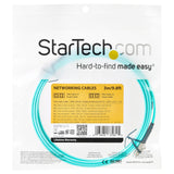 StarTech.com LC/UPC to LC/UPC OM4 Multimode Fiber Optic Cable, 3m