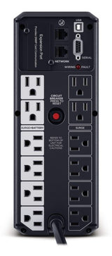 1500VA 900W Mini Tower AVR UPS 12 Outlet LCD Serial USB 3YR WTY