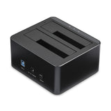 StarTech.com Station d'accueil disque dur double baie USB 3.0 vers SATA, USB