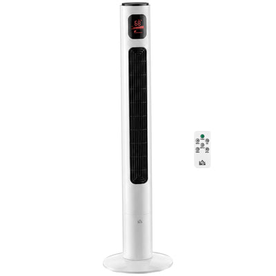 Freestanding Tower Fan Cooling for Home Bedroom with Oscillating, 3 Speed