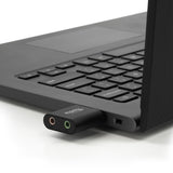 Adaptateur audio USB Plugable Technologies avec haut-parleur-casque 3,5 mm