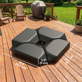 4PCs Cantilever Umbrella Base Weights for Offset Banana Parasol