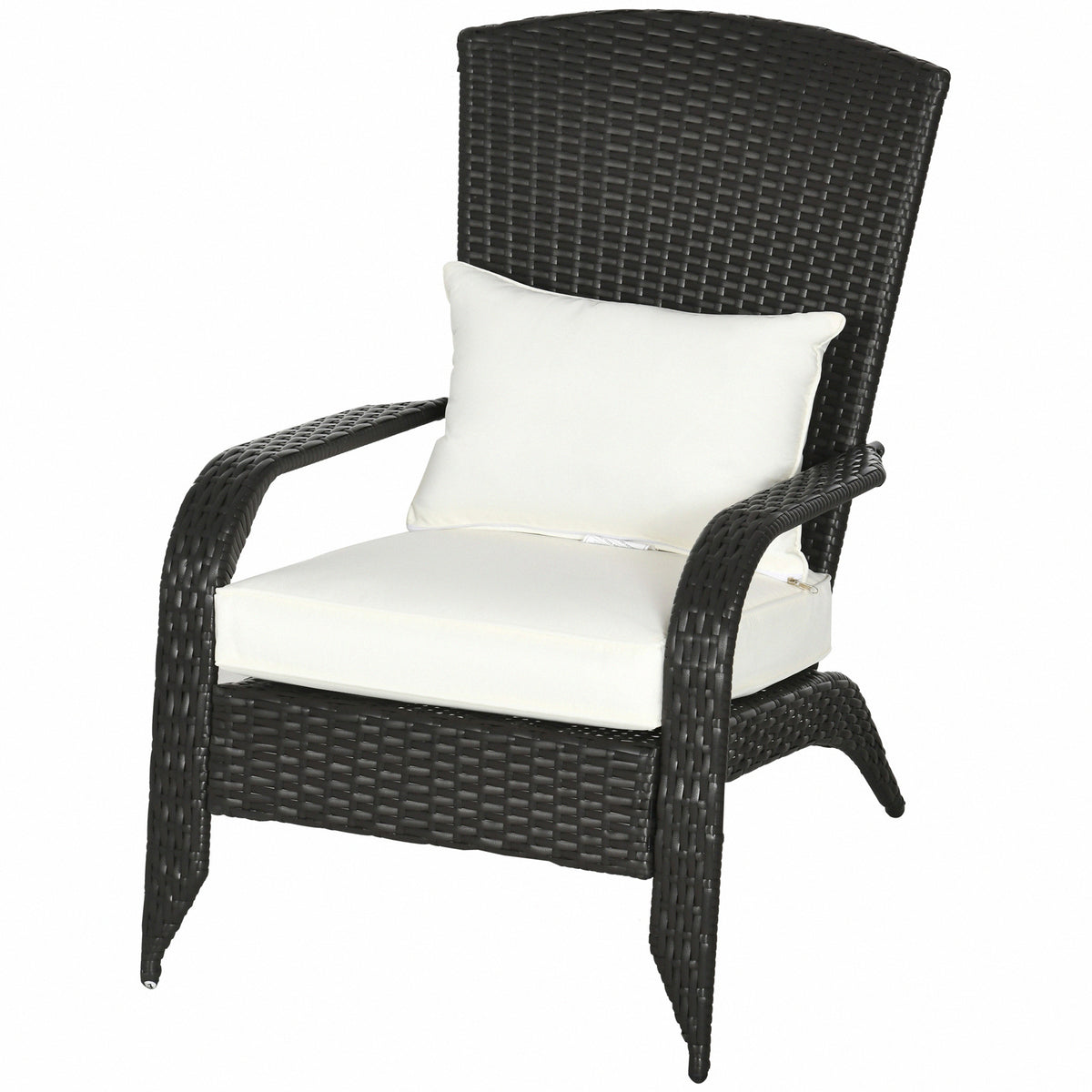 Patio Wicker Adirondack Chair