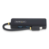 Hub USB-C 4 ports StarTech.com, 5Gbps, USB-C vers 4x USB-A, alimenté par bus,