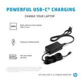 Adaptateur secteur HP 65 W USB-C LC – Charge rapide