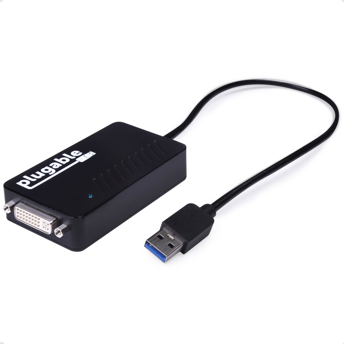 Adaptateur graphique vidéo USB 3.0 vers DVI/VGA/HDMI Plugable Technologies pour
