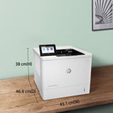 HP LaserJet Enterprise M611dn Imprimante noir et blanc, Ethernet uniquement;