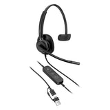 HP Poly Mission 425 Stereo USB Wired Headset Classic (Bulk)