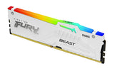 Kingston Fury Beast White RGB 64GB (2x32GB) 6000MT/s CL36 DDR5 Expo DI