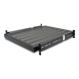 StarTech.com UNISLDSHF19 2U Sliding Rack Shelf, 50lb Capacity