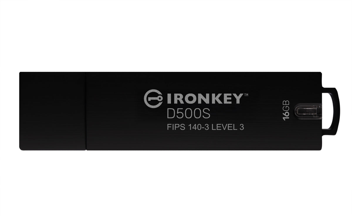 Kingston Technology IronKey 16GB D500S FIPS 140-3 Lvl 3 AES-256