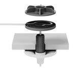 Support suspendu Logitech pour micro-pods de visioconférence