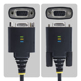 6.6FT USB-C TO SERIAL TO NULL MODEM ADAPTER CABLE - FTDI RS232