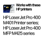 80X CARTOUCHE DE TONER NOIR GRANDE CAPACITÉ POUR LASERJET PRO M401/M425