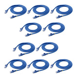 StarTech.com 5 ft. CAT6 Ethernet cable - 10 Pack - Blue CAT6 Patch Cor