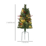 2ft 2 Pack Artificial Christmas Tree