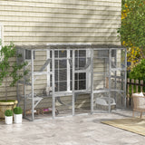 Large Outdoor Catio with Condos