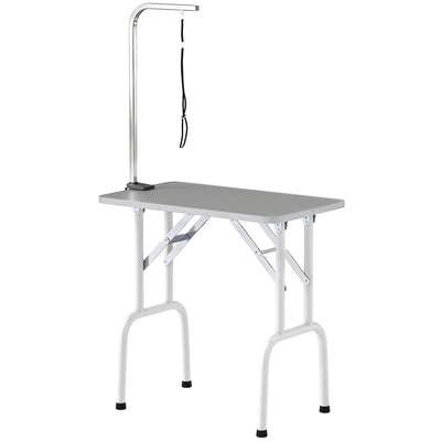 Foldable Pet Grooming Table for Dogs Cats with Adjustable Arm