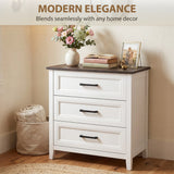 Dresser for Bedroom with 3 Drawers Storage Chest of Drawers for Living Room