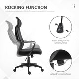 Fauteuil de bureau en maille avec appui-tête réglable en hauteur, chaise de bureau ergonomique avec angle d'inclinaison réglable, siège pivotant réglable en hauteur avec support lombaire pour le bureau