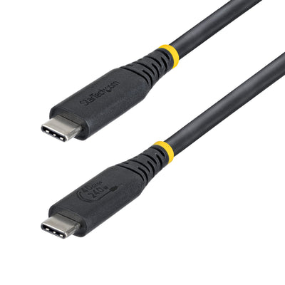 StarTech.com 3ft (91cm) USB4 Cable, 40Gbps, USB-IF Certified USB-C Cab