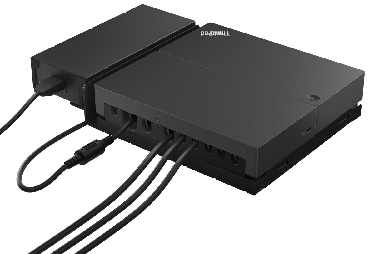 Lenovo ThinkSmart SmartDock Wired USB 3.2 Gen 2 (3.1 Gen 2) Type-C Bla