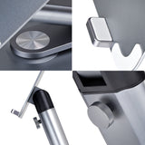 StarTech.com Telescopic Laptop Stand, 360 Swivel Base, Rotating Comput