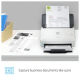 HP ScanJet Pro 3000 s4 Sheet-fed scanner 600 x 600 DPI A4 Black, White