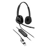 Casque d'écoute stéréo filaire USB HP Poly Mission 425 Classic