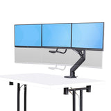 StarTech.com Desk Mount Triple Monitor Arm with Crossbar For Up To Thr