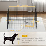 Dog Playpen for Indoor Outdoor use, 23.6