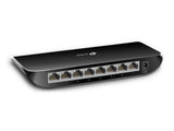 TL-SG1008D COMMUTATEUR GIGABIT 8 PORTS 10/100/1000 RJ45 BOÎTIER PLASTIQUE