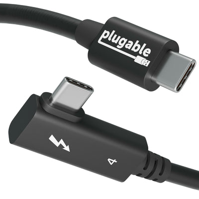 PLUGABLE THUNDERBOLT 4 240W EPR TBT4 USB4 240W CABLE RIGHT ANGLE