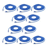 Câble Ethernet CAT6 StarTech.com 15 pi - Paquet de 10 - Bleu Cordon CAT6