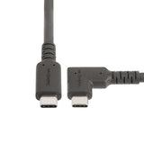 StarTech.com 6.6ft (2m) USB-C Cable, Right-Angled, USB 5Gbps, 100W (5A