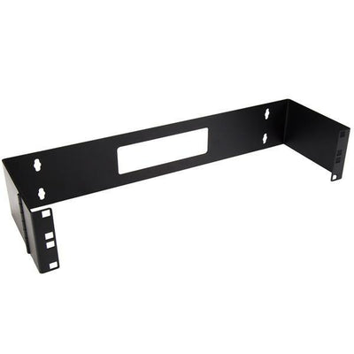 StarTech.com 2U Hinged Wall Mount Patch Panel Bracket - 6 inch Deep -