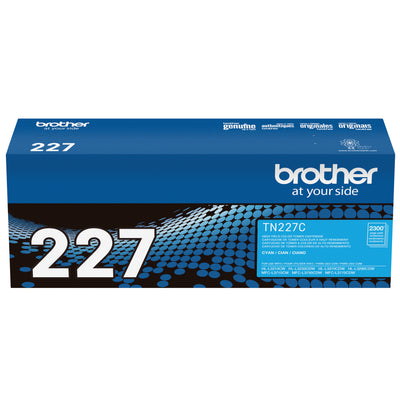 Cartouche de toner cyan rendement élevé Brother TN-227C