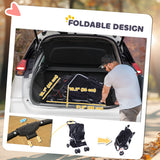 Cat Dog Stroller, One-click Foldable Pet Stroller w/Cup Holder, 4 Wheels Travel Carrier w/Brakes, 360° Swiveling Front Wheels, Storage Basket, for XS/Small Dogs Cats