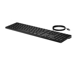 Clavier filaire de bureau HP 320K - USB pleine taille noir