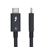 StarTech.com 3ft (1m) Thunderbolt 5 Cable, 80Gbps/Up to 120Gbps, 240W