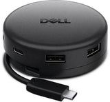 DELL DA326 Wired USB 3.2 Gen 1 (3.1 Gen 1) Type-C Black