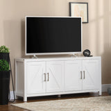 Sideboard Cabinet Buffets Table with Barn Style Doors TV Cabinet Stand for TVs up to 65