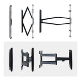 StarTech.com Ultra-Slim Articulating TV Wall Mount for up to 65-inch a