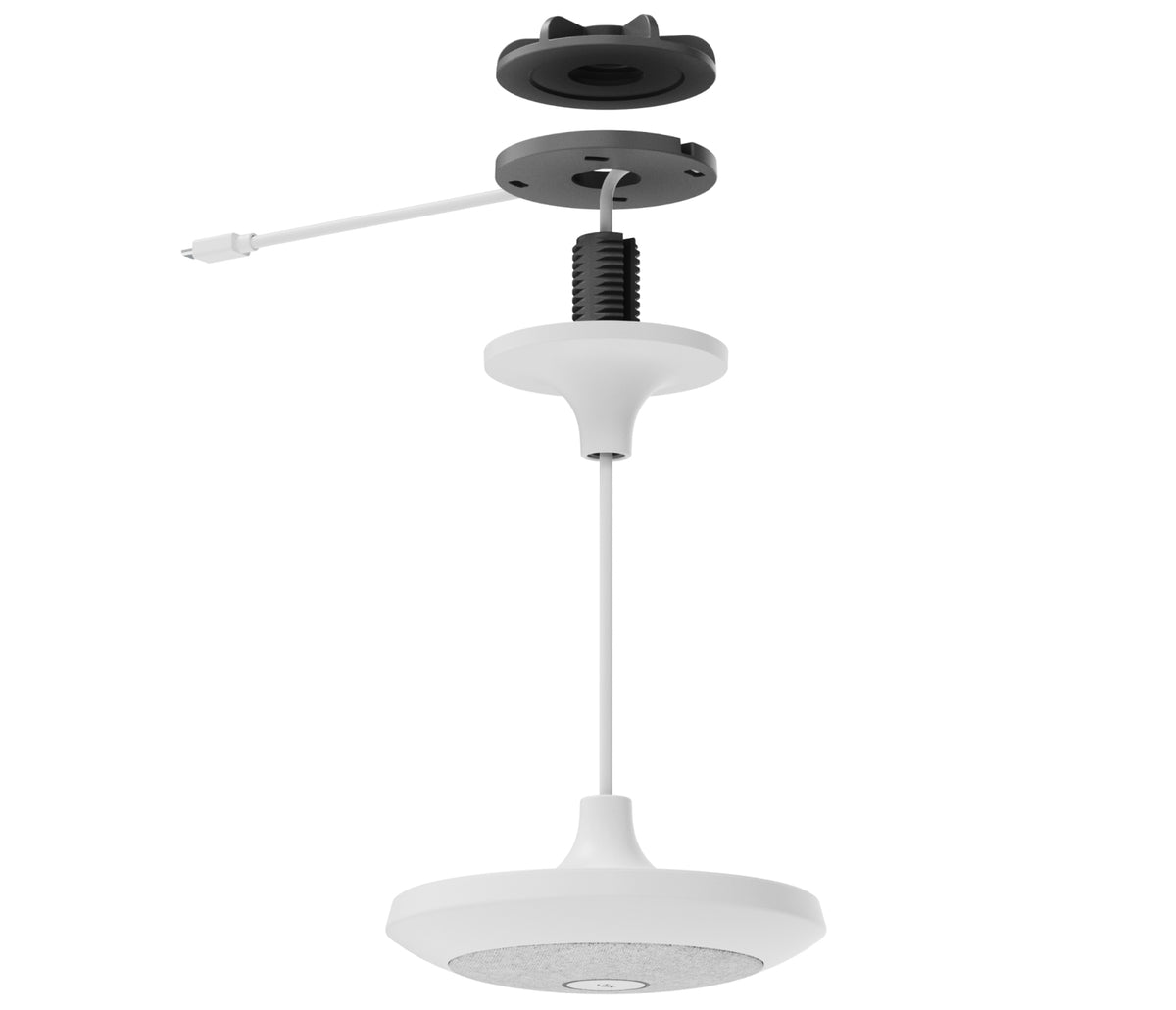 Support suspendu Logitech pour micro-pods de visioconférence