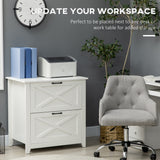Vertical File Cabinet with Hanging Bars for A4 Size for Home Office, 29.9
