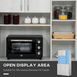 Buffet de cuisine de 71 po avec armoire de rangement, placard avec tiroirs pour salon/salle à manger