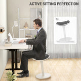 Standing Desk Stool, Ergonomic Wobble Chair, Adjustable Leaning Stool for Office Desks