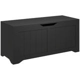 Storage Bench with Lift Top Storage Chest with Safety Hinges for Entryway