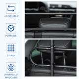 Adjustable Pet Car Barrier for SUVs, Back Seat Dog Fence Guard for Safety Car Travel