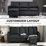 L-Shape Sofa, Corner Sofa for Living Room